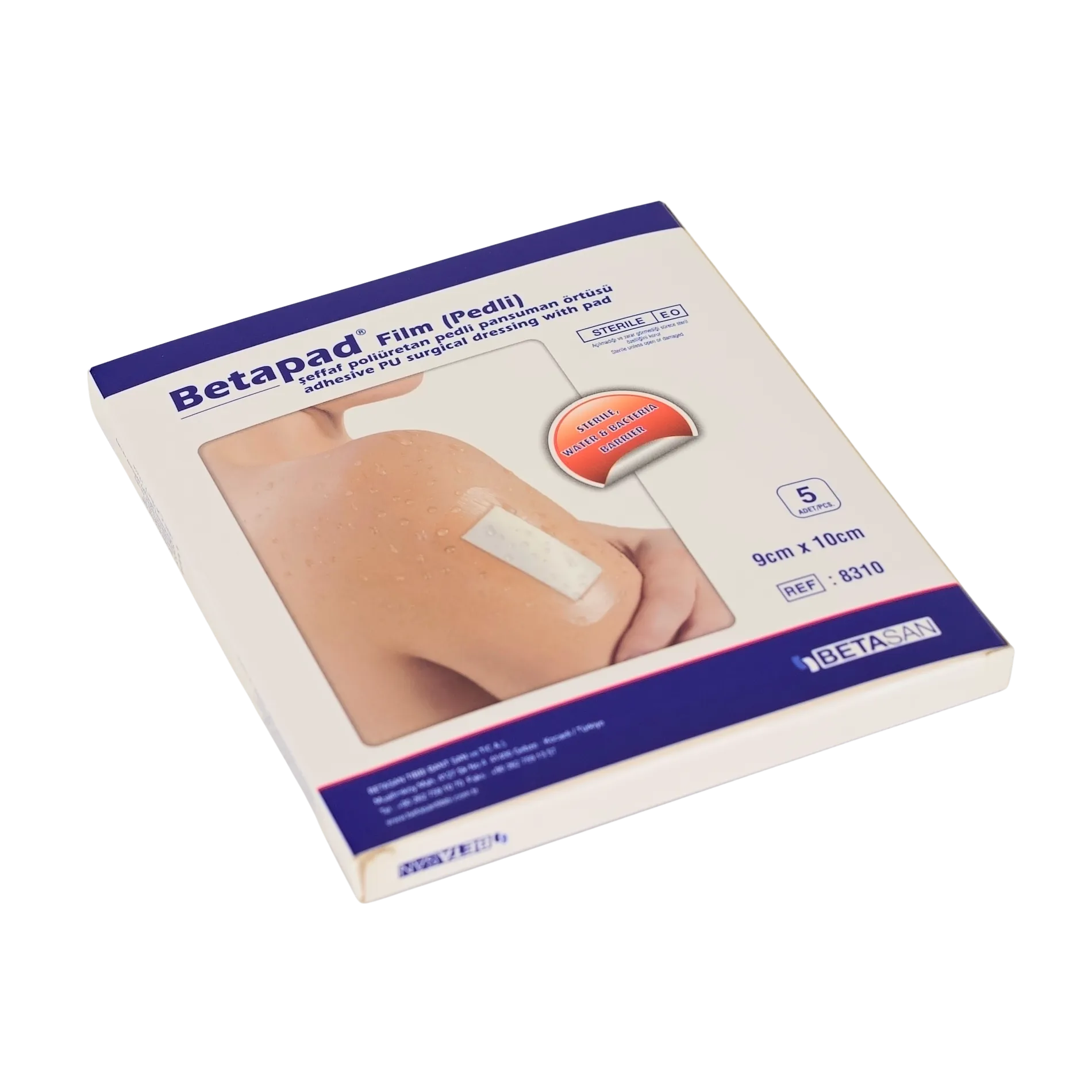 BETAPAD Şeffaf Poliüretan Pedli Pansuman Örtüsü - Görsel 2