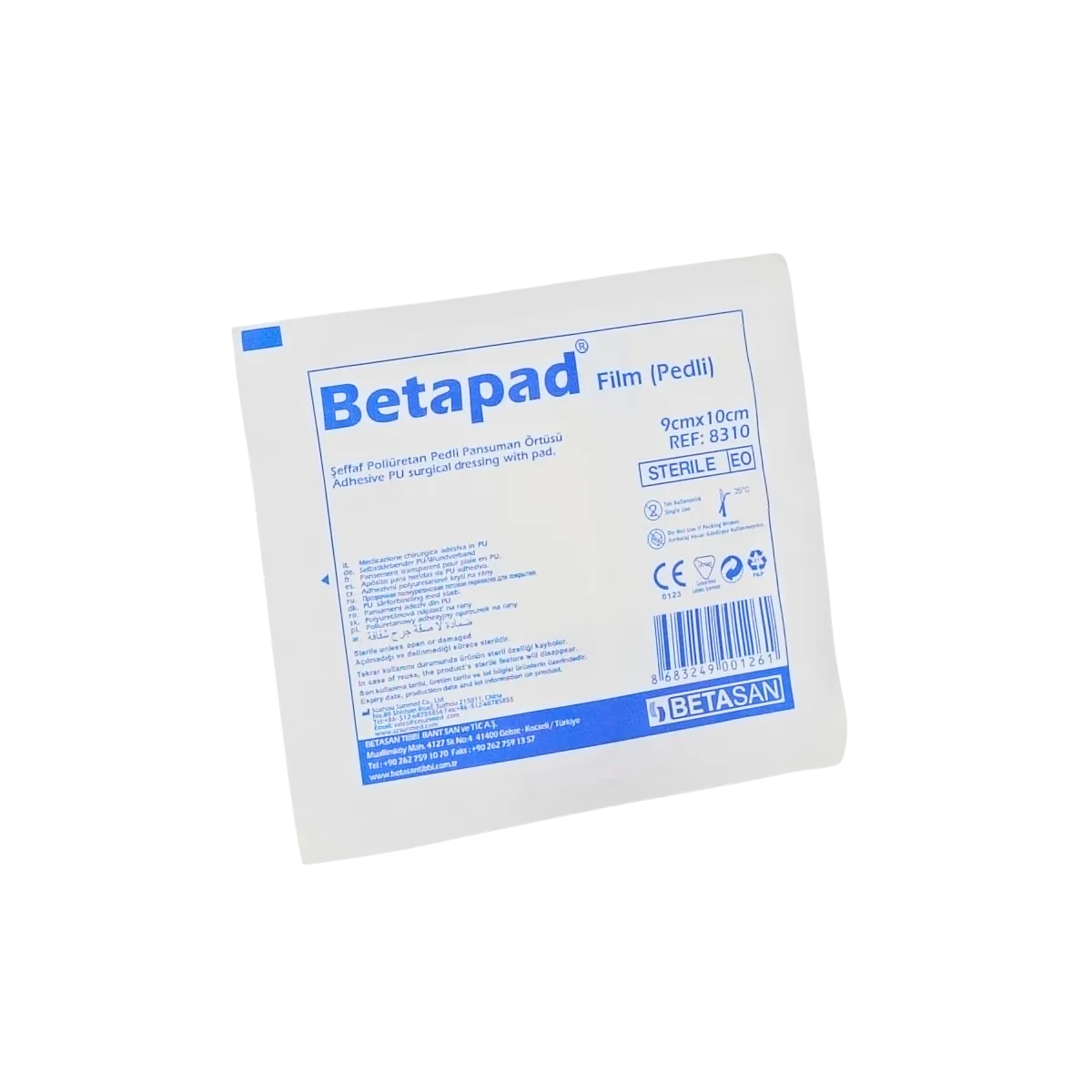 BETAPAD Şeffaf Poliüretan Pedli Pansuman Örtüsü - Görsel 3