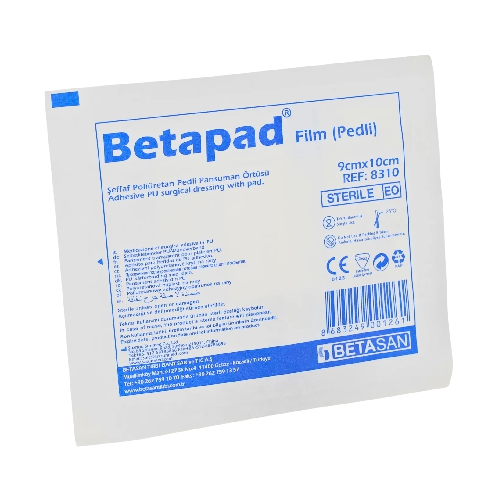 BETAPAD Şeffaf Poliüretan Pedli Pansuman Örtüsü - Görsel 4