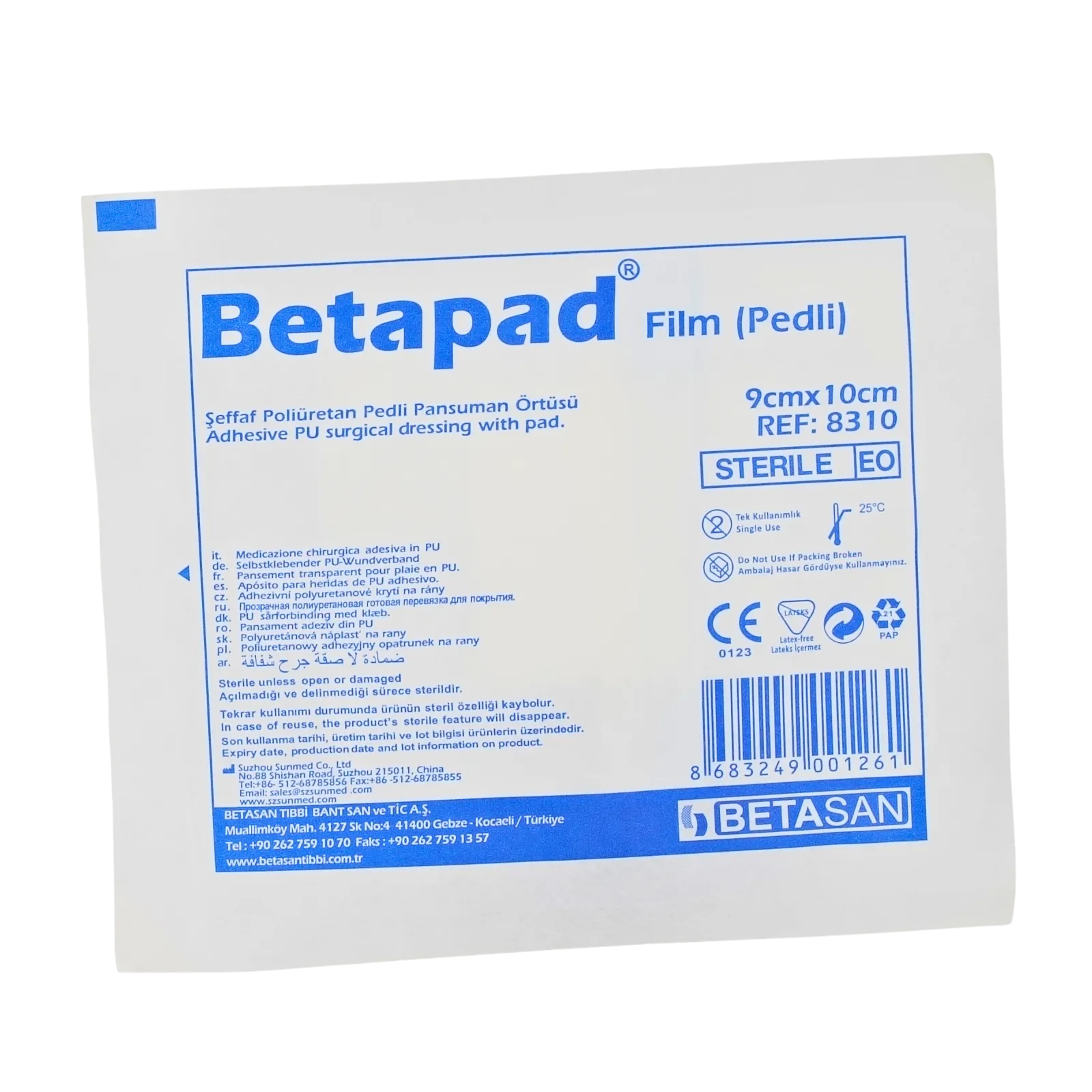 BETAPAD Şeffaf Poliüretan Pedli Pansuman Örtüsü - Görsel 5