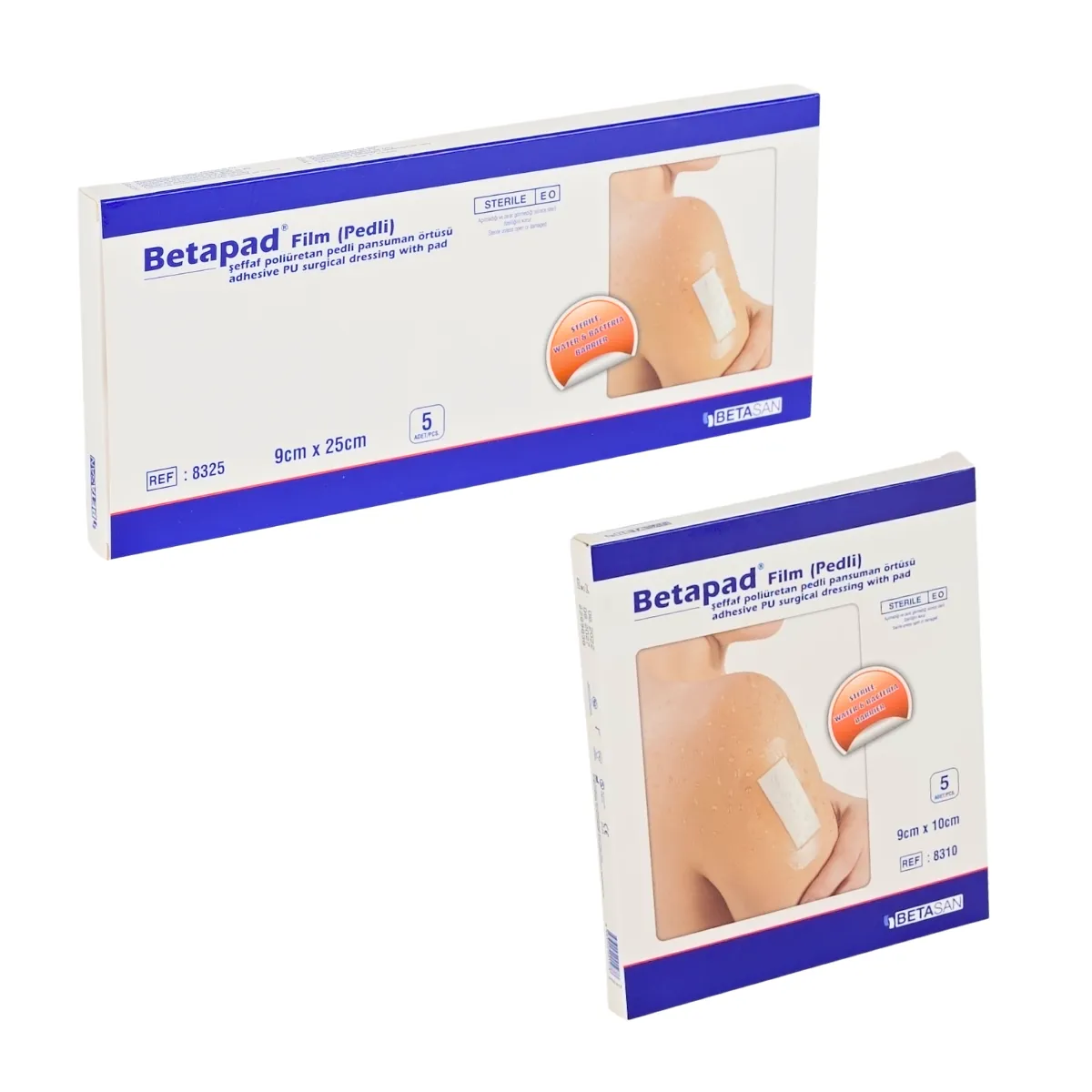 BETAPAD Şeffaf Poliüretan Pedli Pansuman Örtüsü