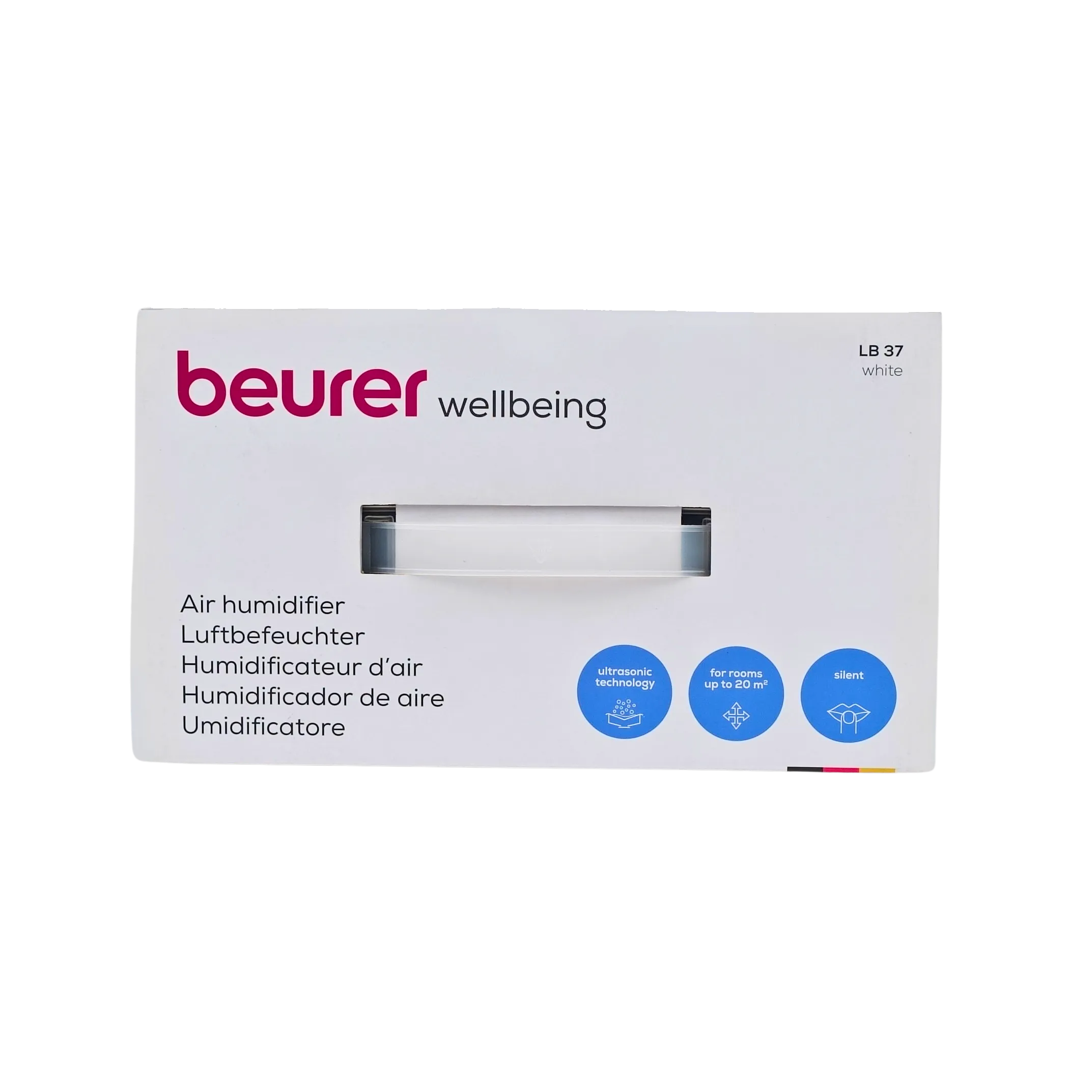 BEURER Ultrasonik Hava Nemlendirici LB 37 Beyaz - Görsel 6