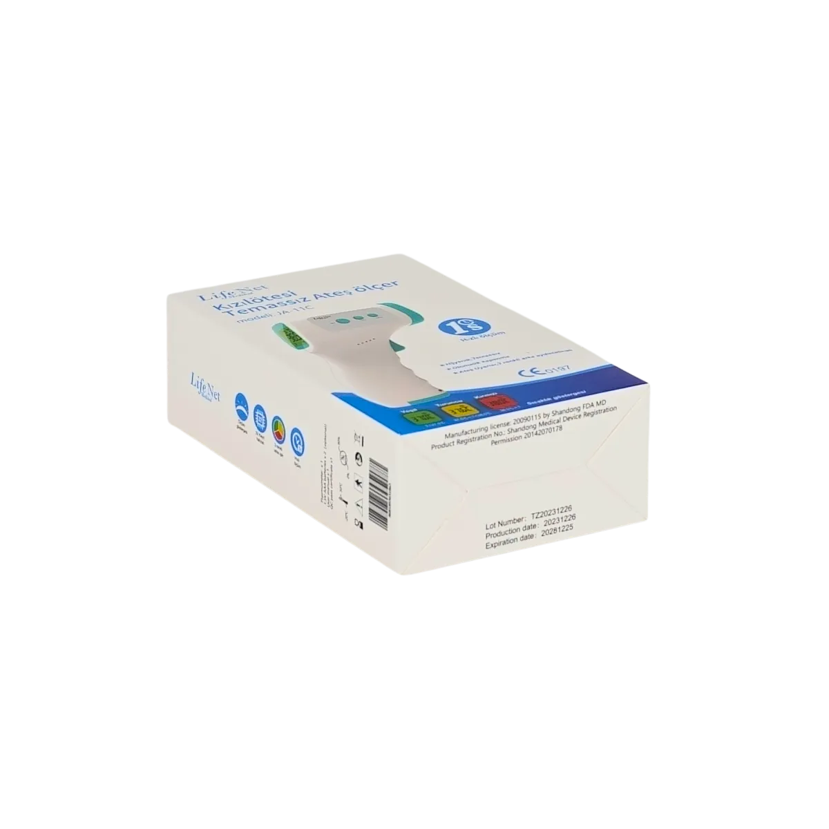 LIFE NET Temassız Ateş Ölçer JA-11C - Görsel 3