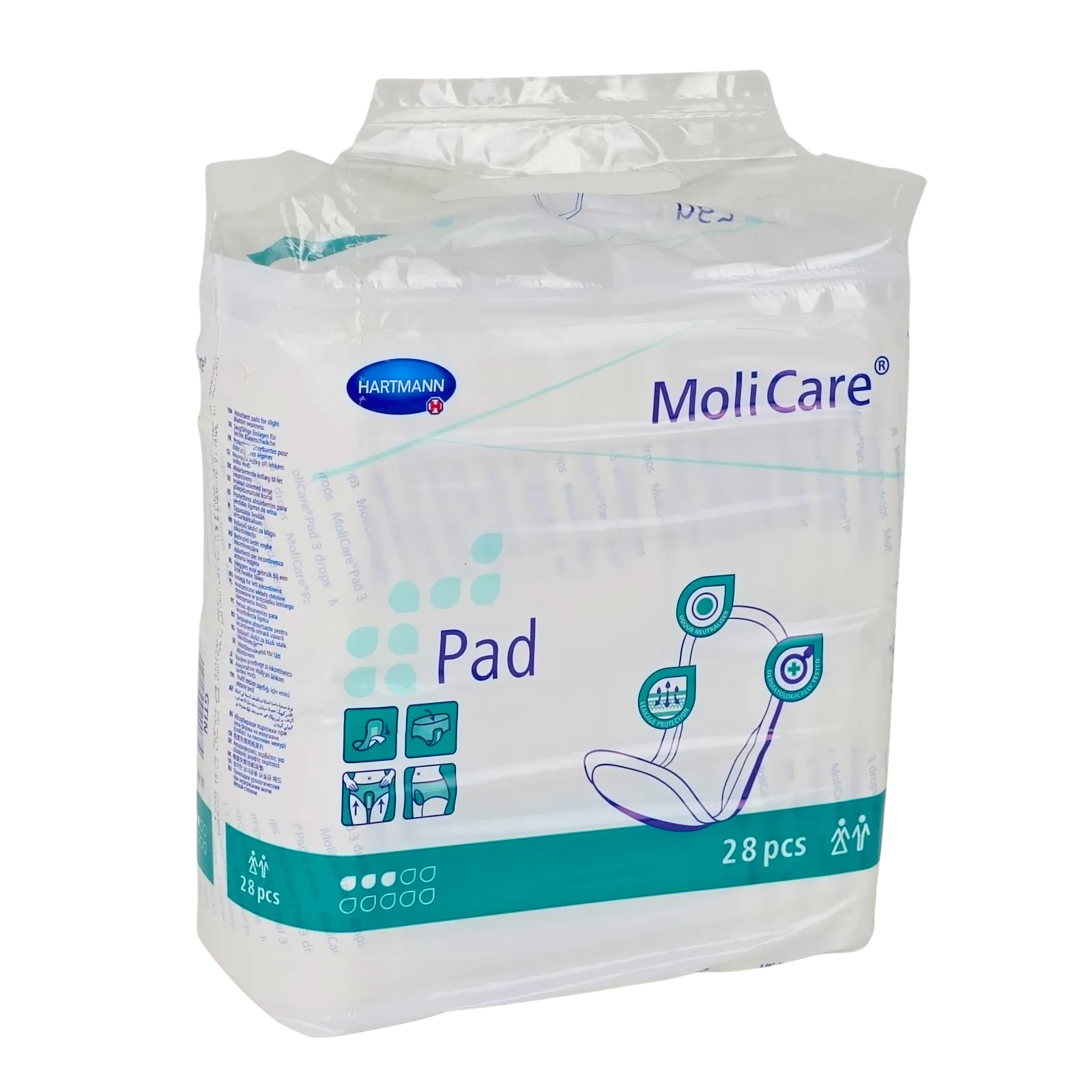 MOLICARE Pad 3 Damla Mesane Pedi (28 Adet)