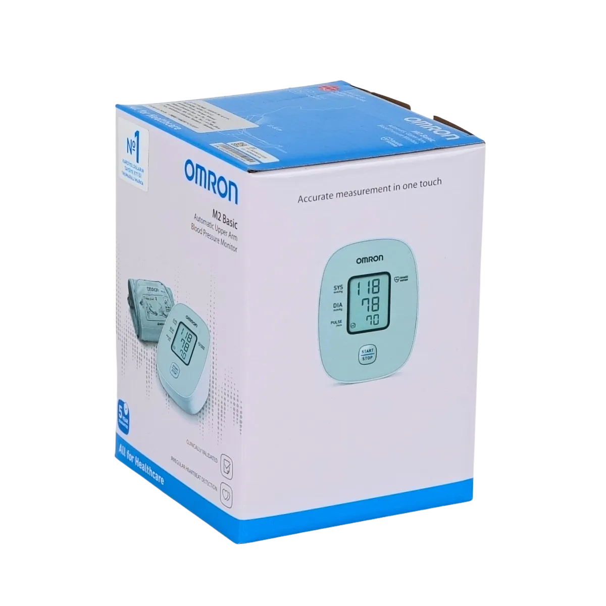 OMRON M2 Basic HEM-7121J-E Intellisense Koldan Dijital Tansiyon Aleti - Görsel 2