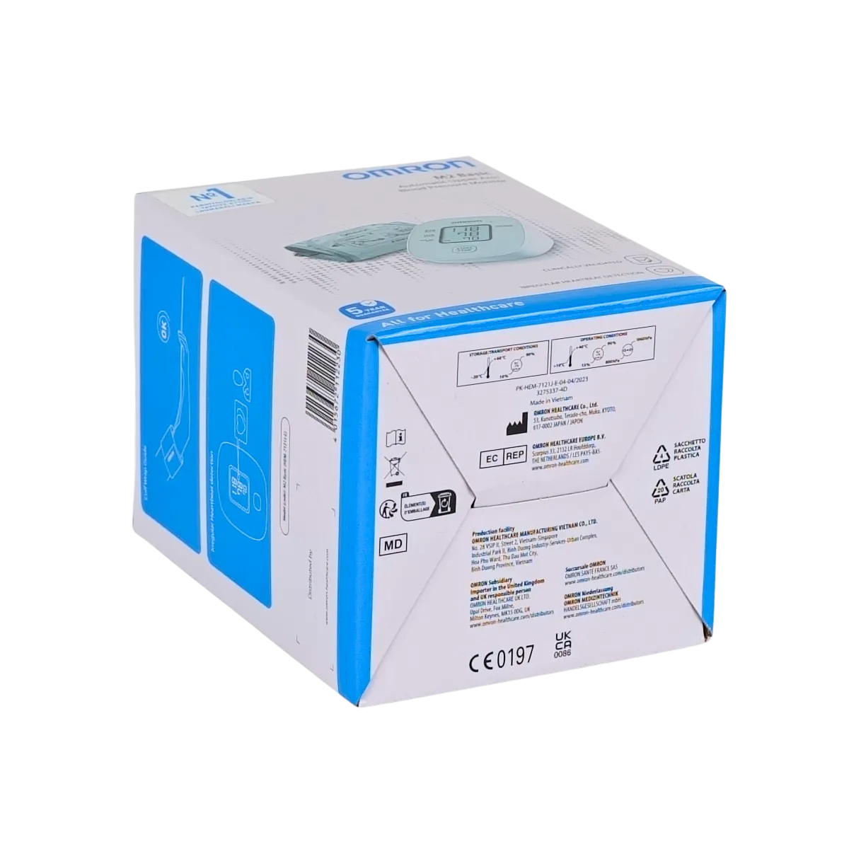 OMRON M2 Basic HEM-7121J-E Intellisense Koldan Dijital Tansiyon Aleti - Görsel 6