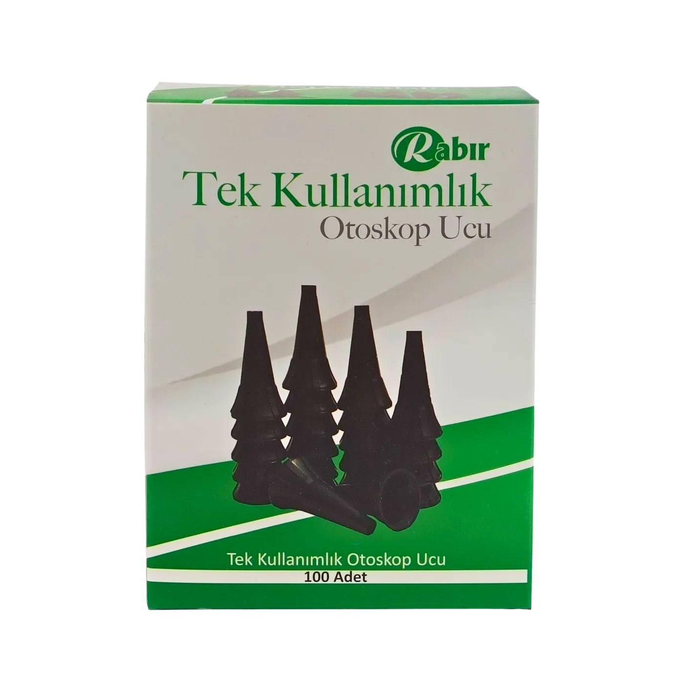 RABIR Otoskop Ucu Tek Kullanımlık El Tipi 100 Adet - Görsel 2