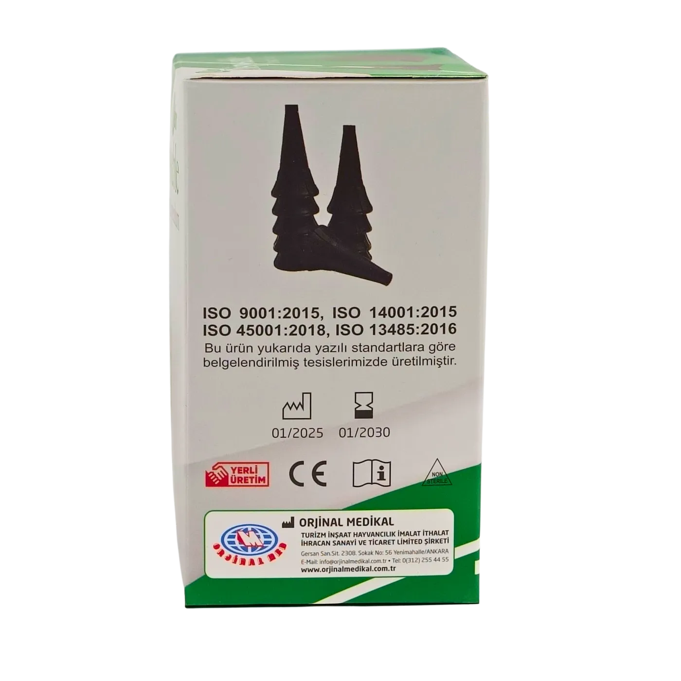 RABIR Otoskop Ucu Tek Kullanımlık El Tipi 100 Adet - Görsel 5