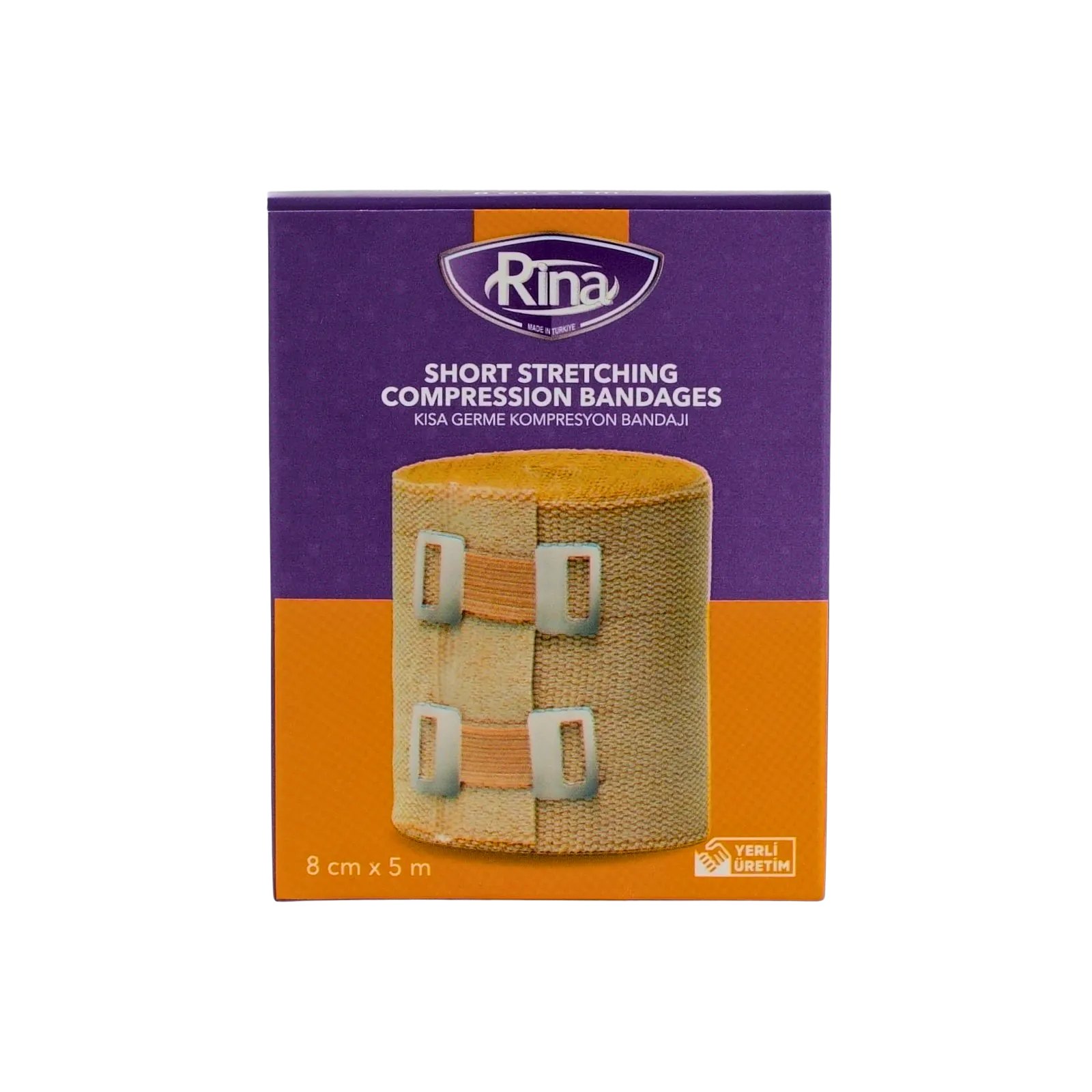 RINA Bandage Compression (Kısa Germe Kompresyon Bandajı) Lenf Ödem - Görsel 5