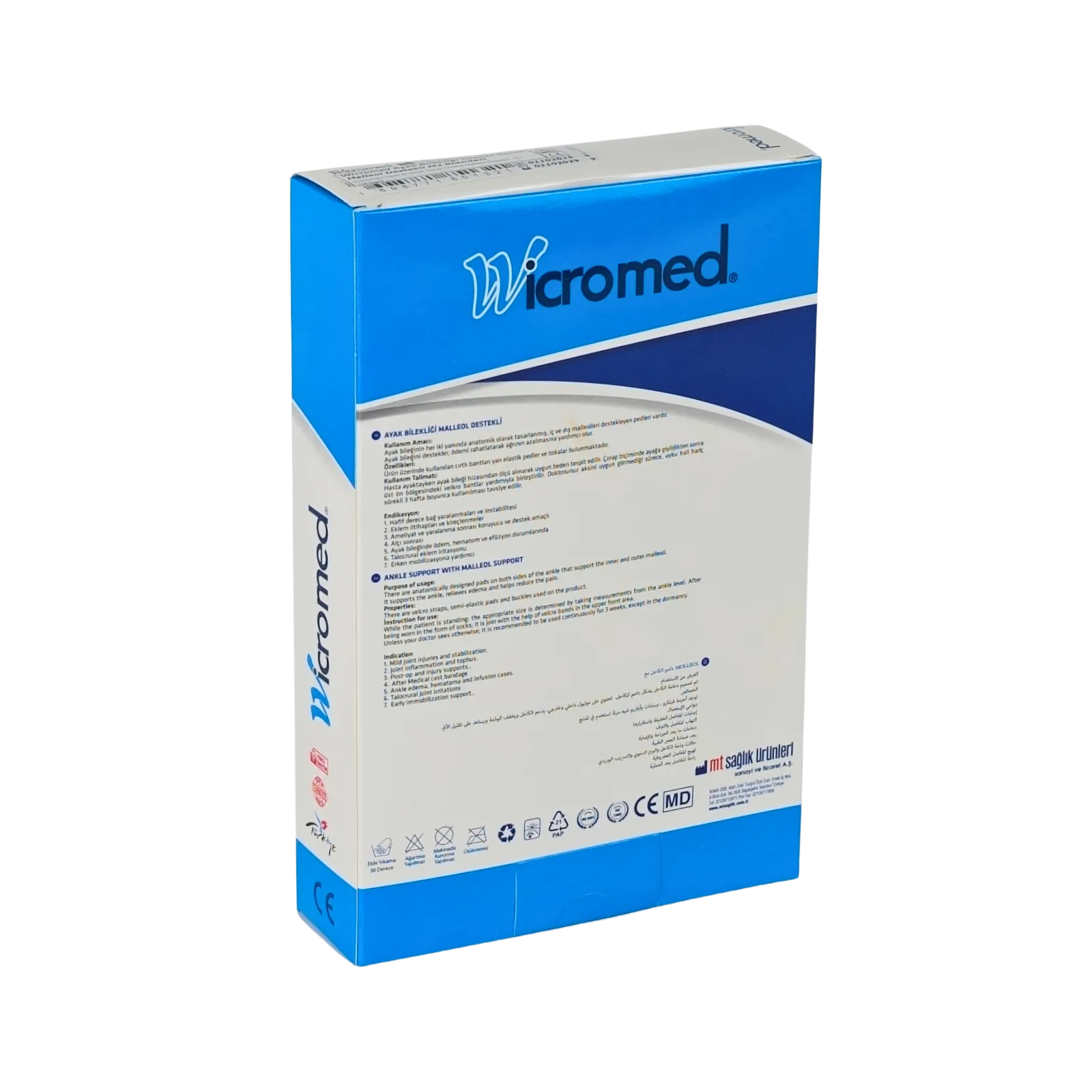 WICROMED Ayak Bilekliği Malleol Çapraz Bantlı M2 (Standart) - Görsel 4