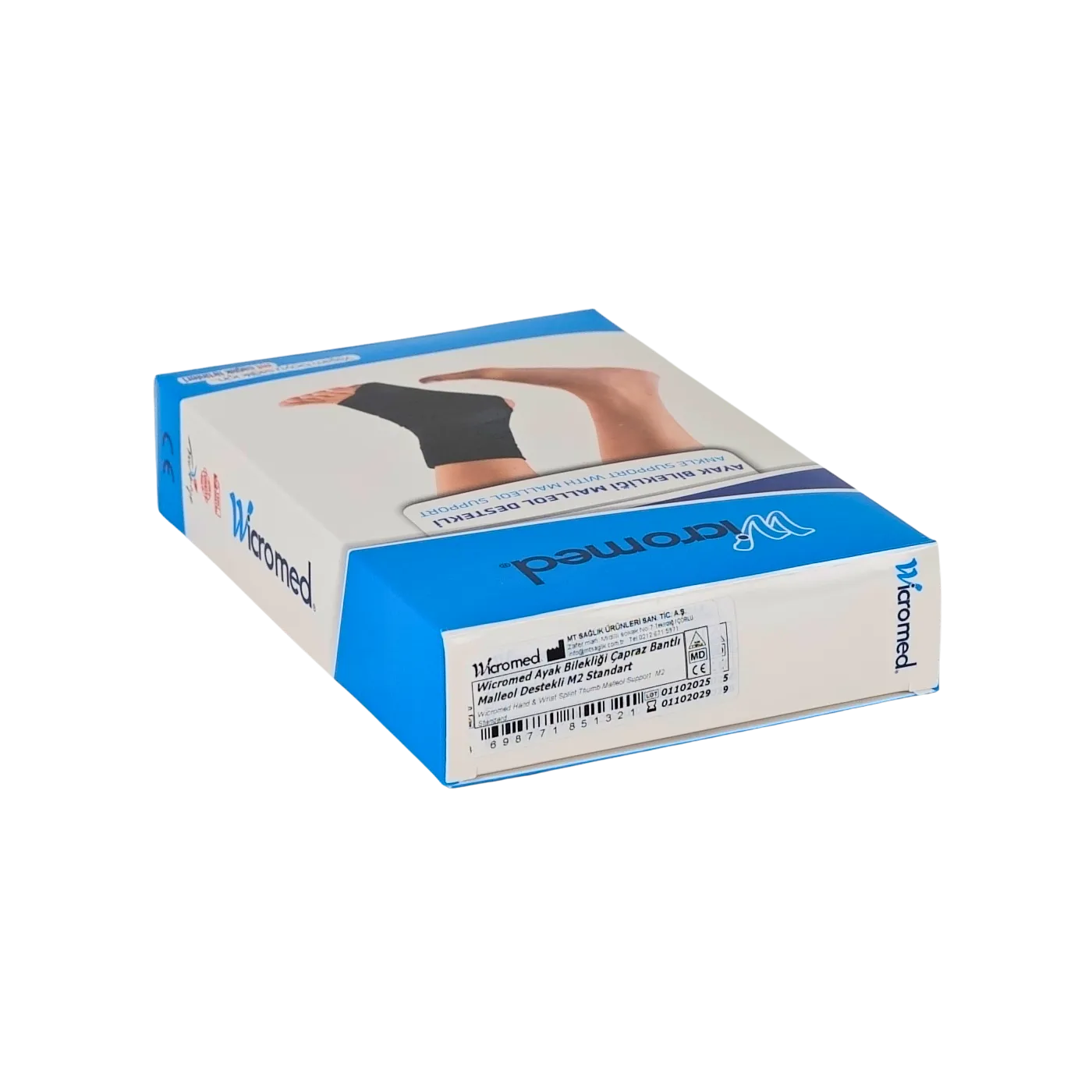 WICROMED Ayak Bilekliği Malleol Çapraz Bantlı M2 (Standart) - Görsel 2