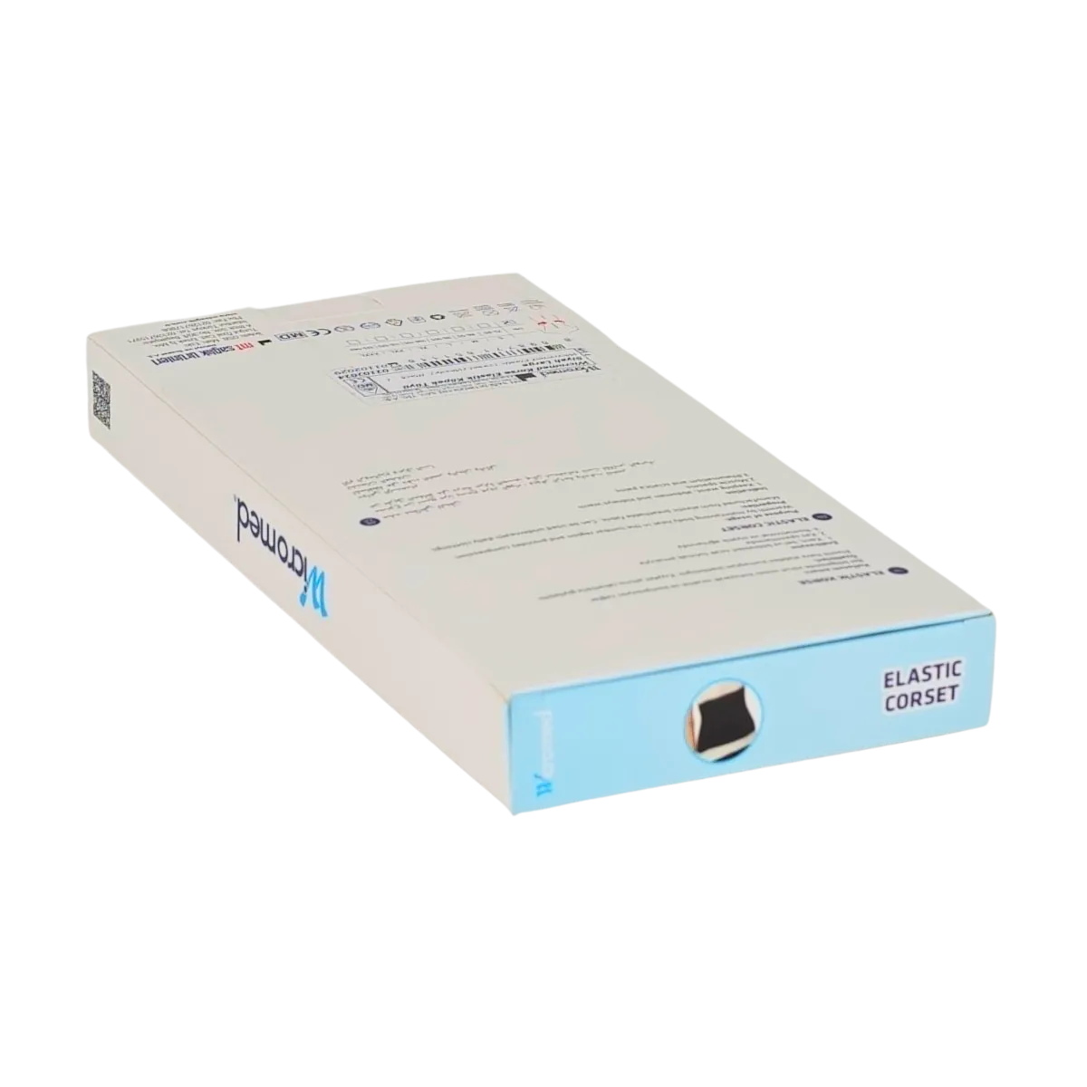 WICROMED Elastik Yün Korse Siyah - Görsel 3