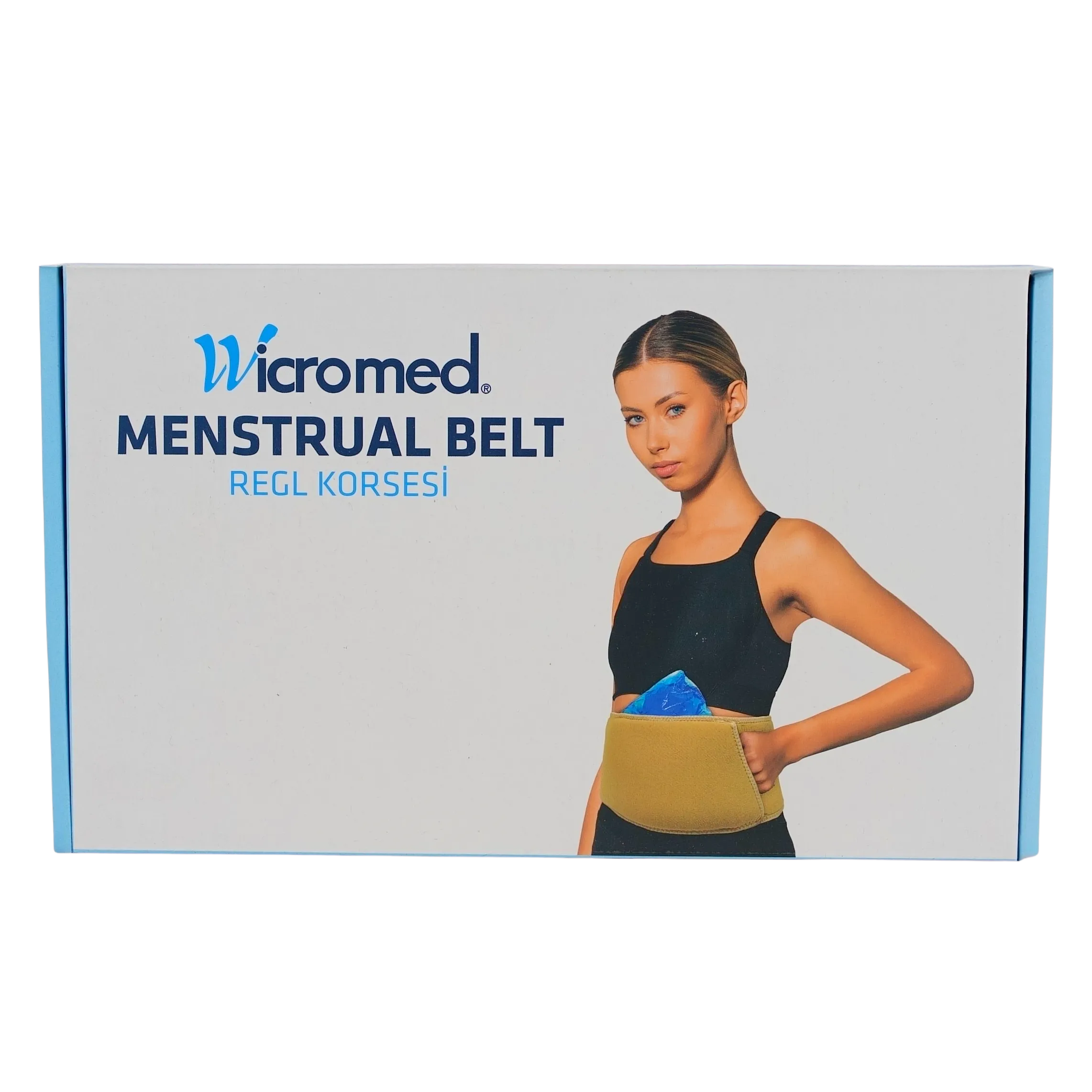 WICROMED Korse Menstrual / Termojelli Regl Kemeri Standart Bej - Görsel 2