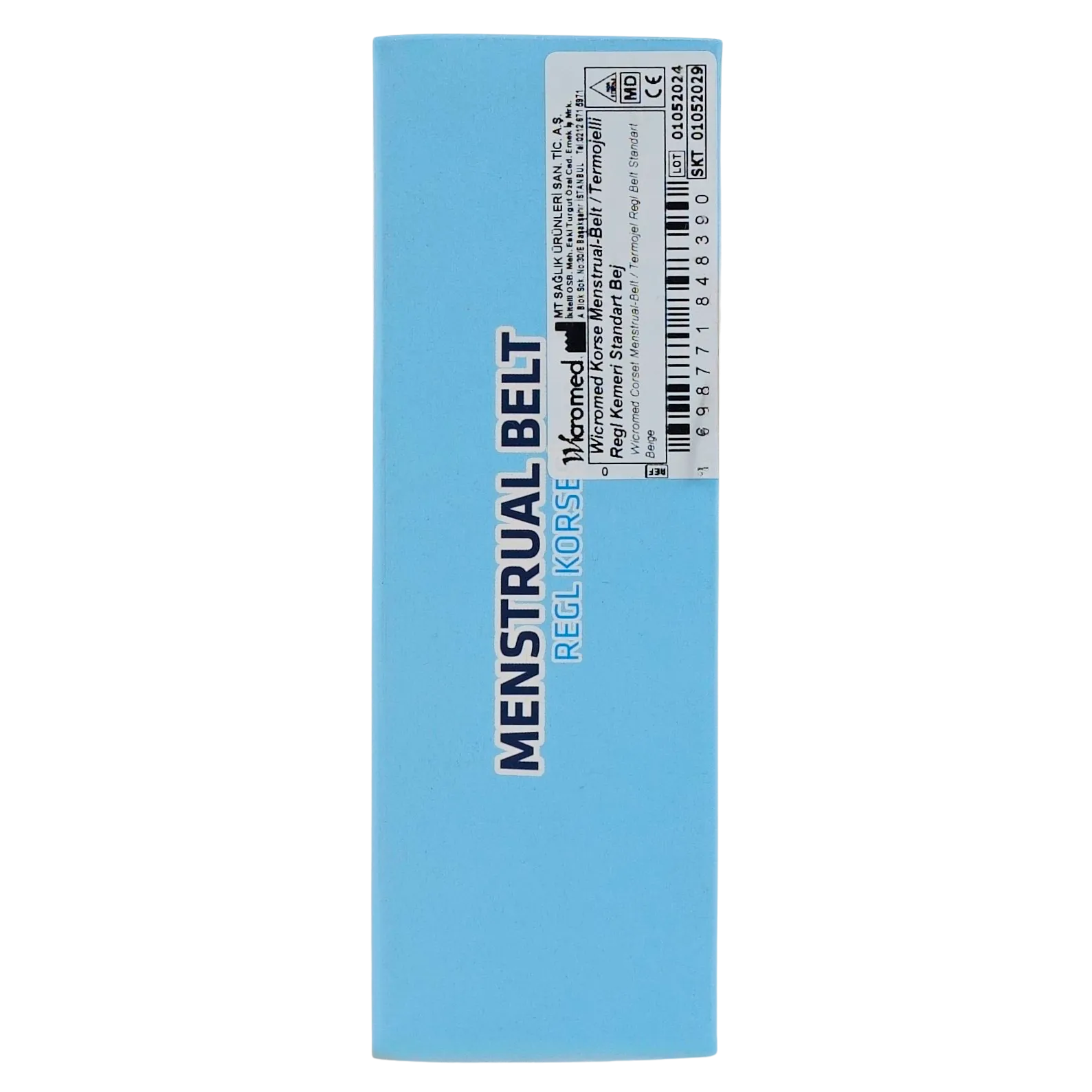 WICROMED Korse Menstrual / Termojelli Regl Kemeri Standart Bej - Görsel 3