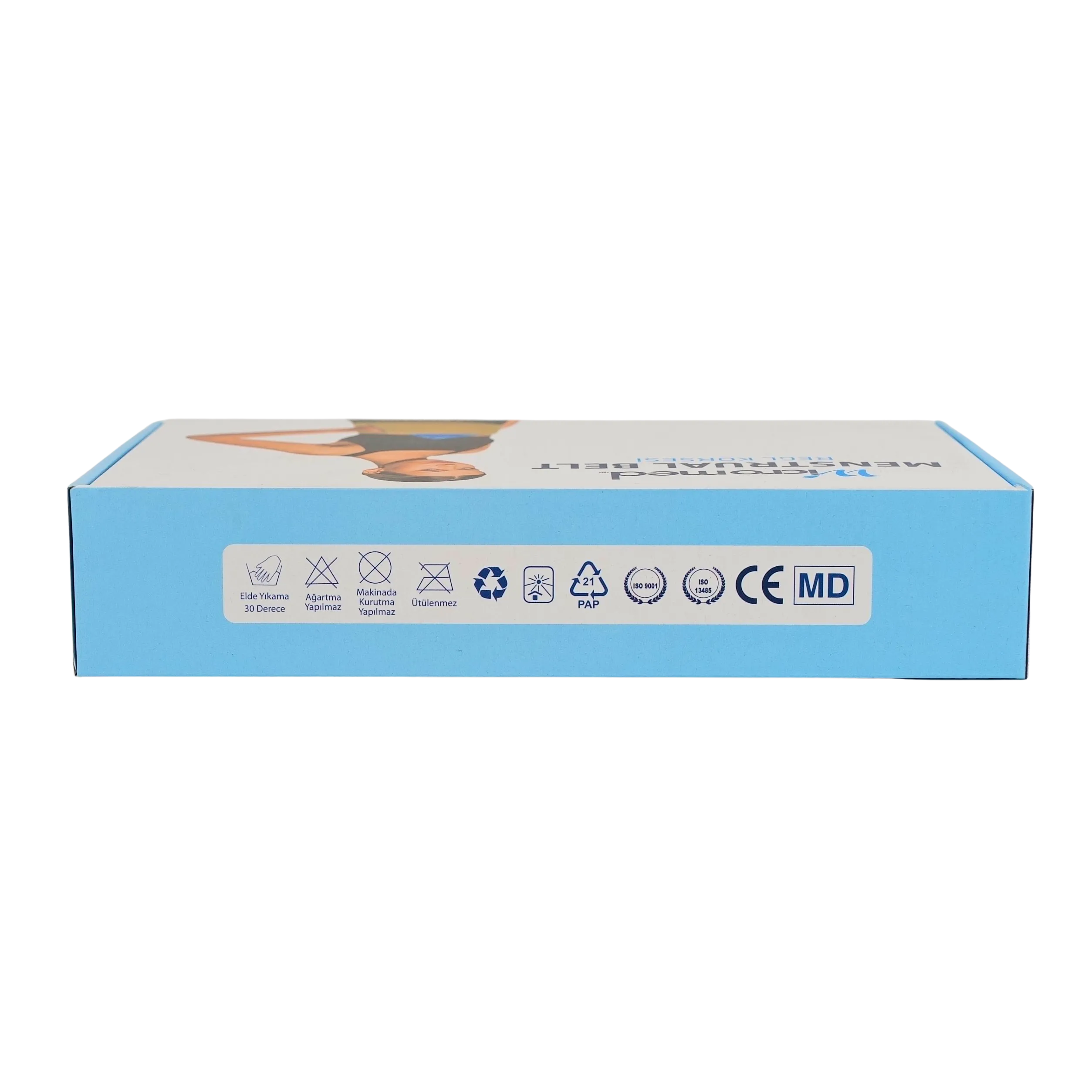 WICROMED Korse Menstrual / Termojelli Regl Kemeri Standart Bej - Görsel 6