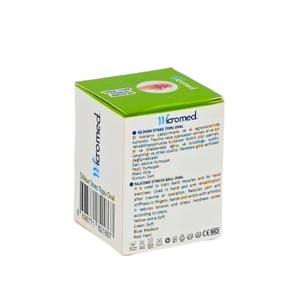 WICROMED Silikon Stres Topu Oval 5026 - Görsel 4