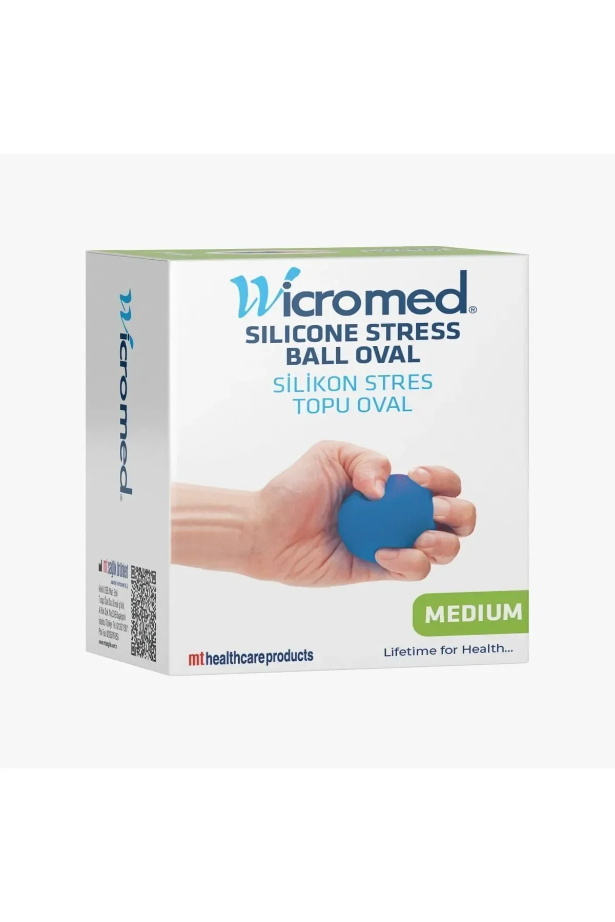 WICROMED Silikon Stres Topu Oval 5026 - Görsel 14