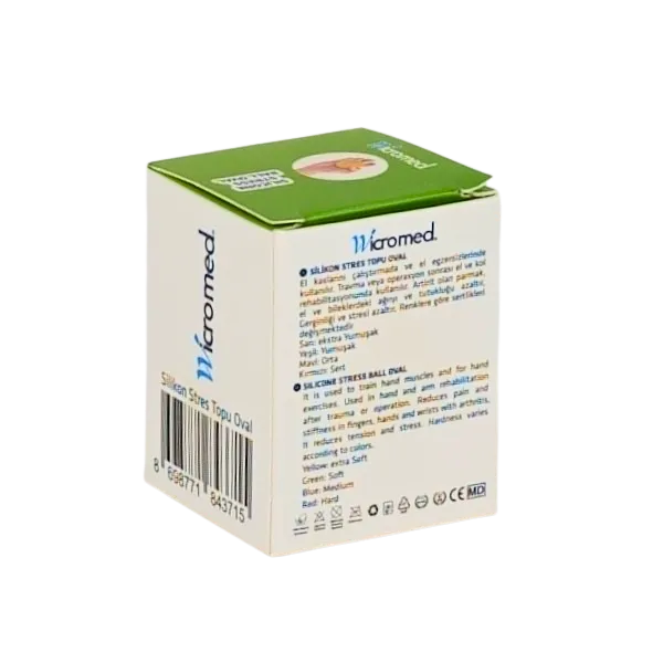 WICROMED Silikon Stres Topu Oval 5026 - Görsel 17