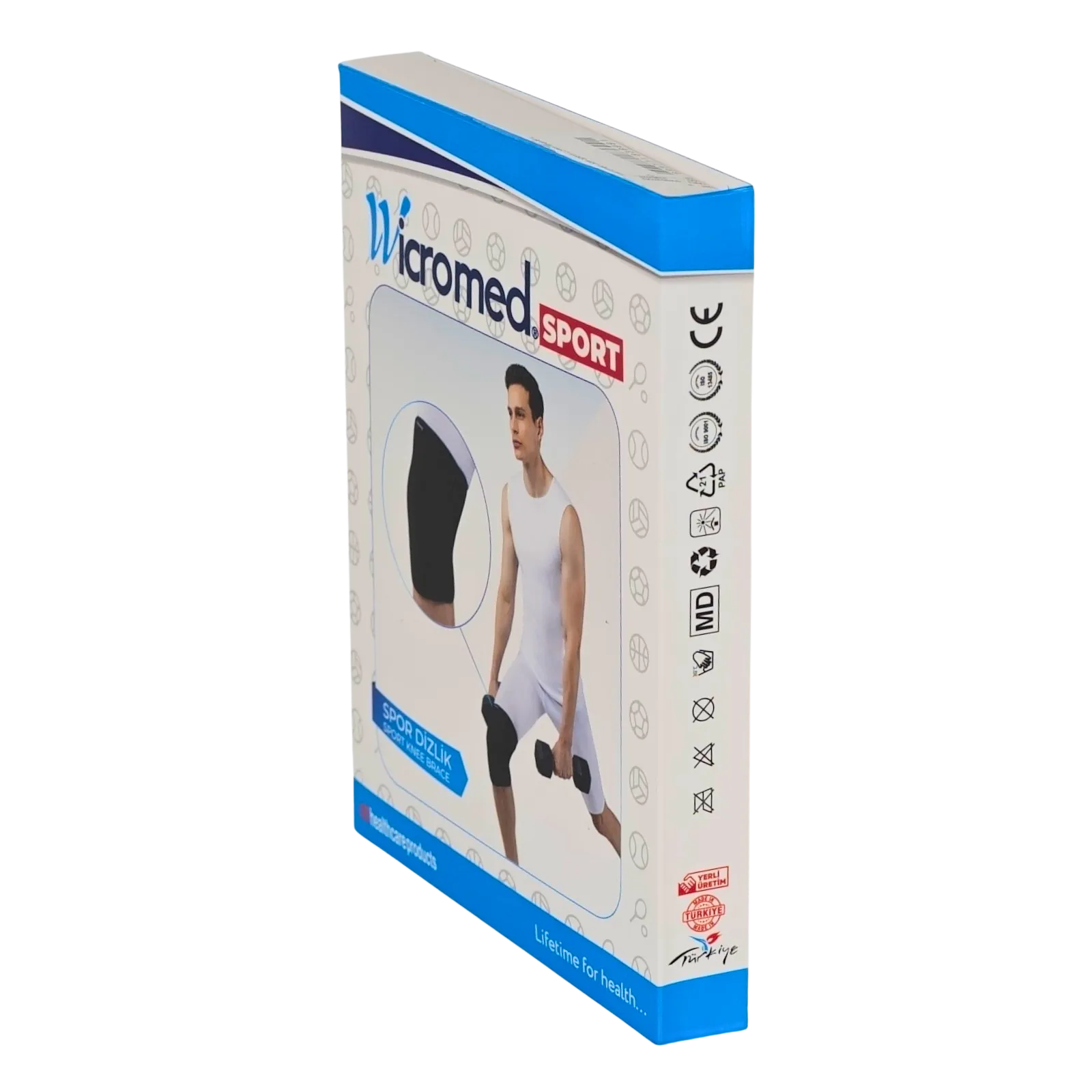 WICROMED Sporcu Dizliği 2,5mm Neopren - Görsel 2