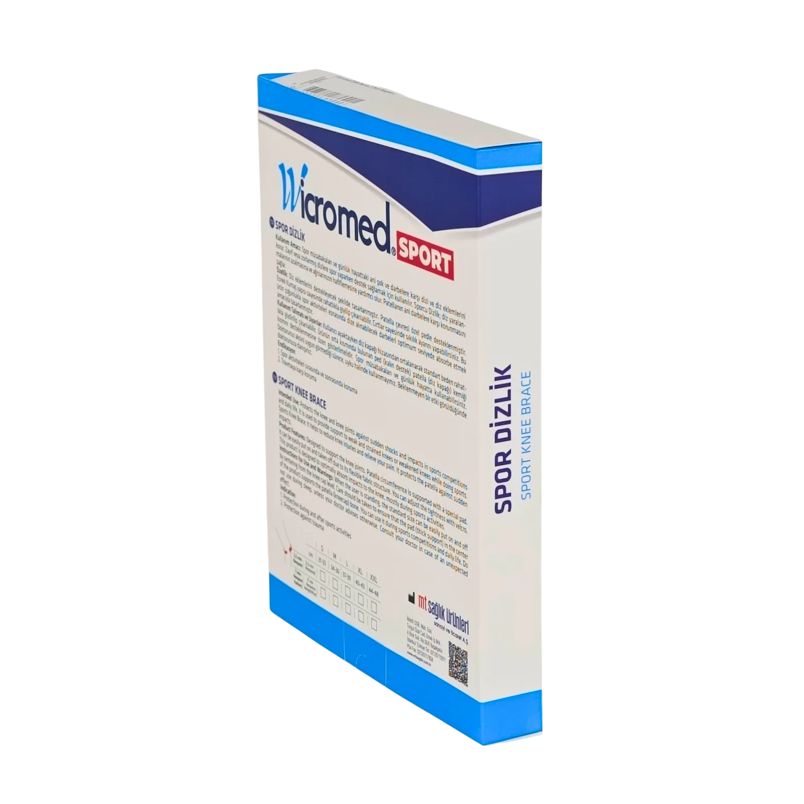 WICROMED Sporcu Dizliği 2,5mm Neopren - Görsel 4