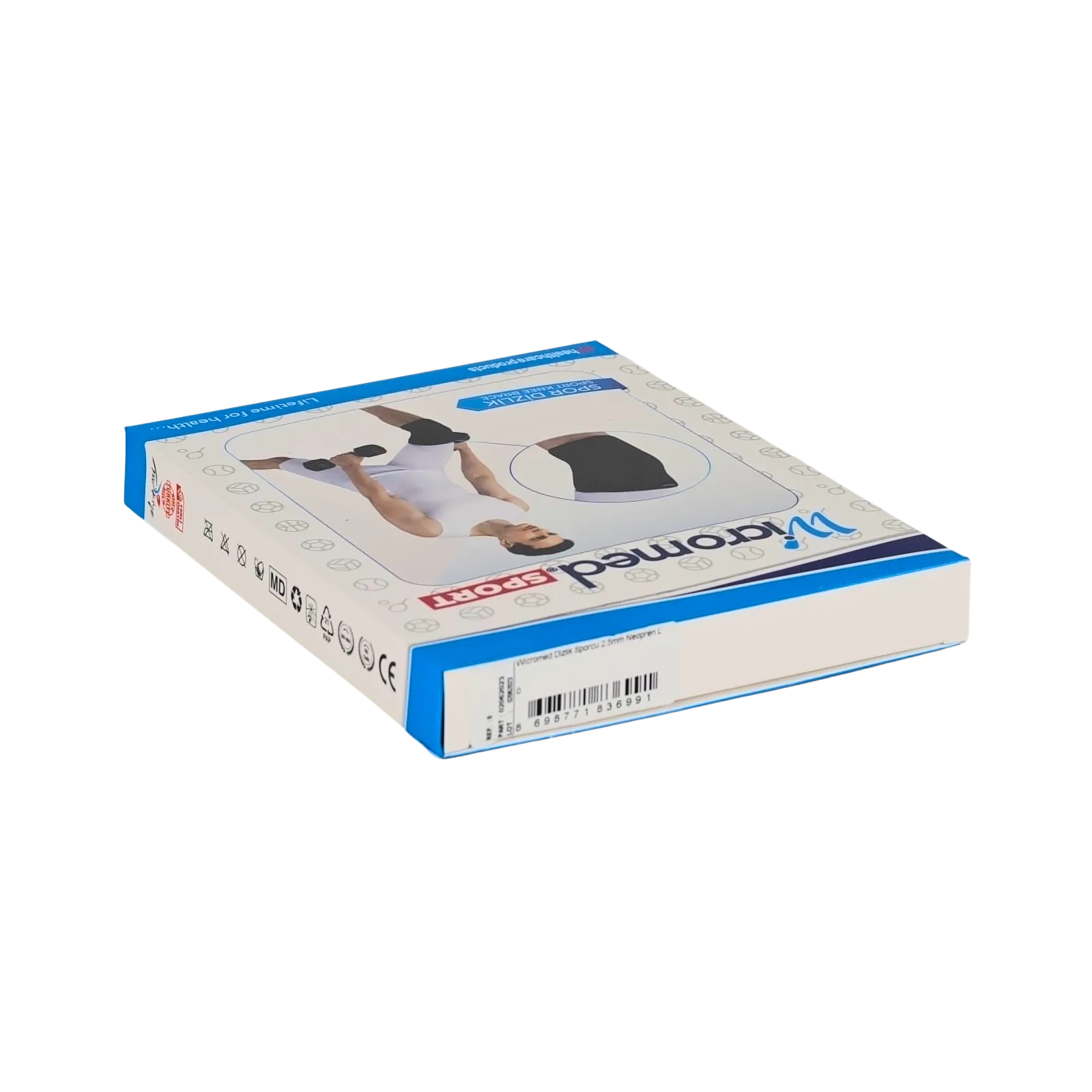 WICROMED Sporcu Dizliği 2,5mm Neopren - Görsel 5