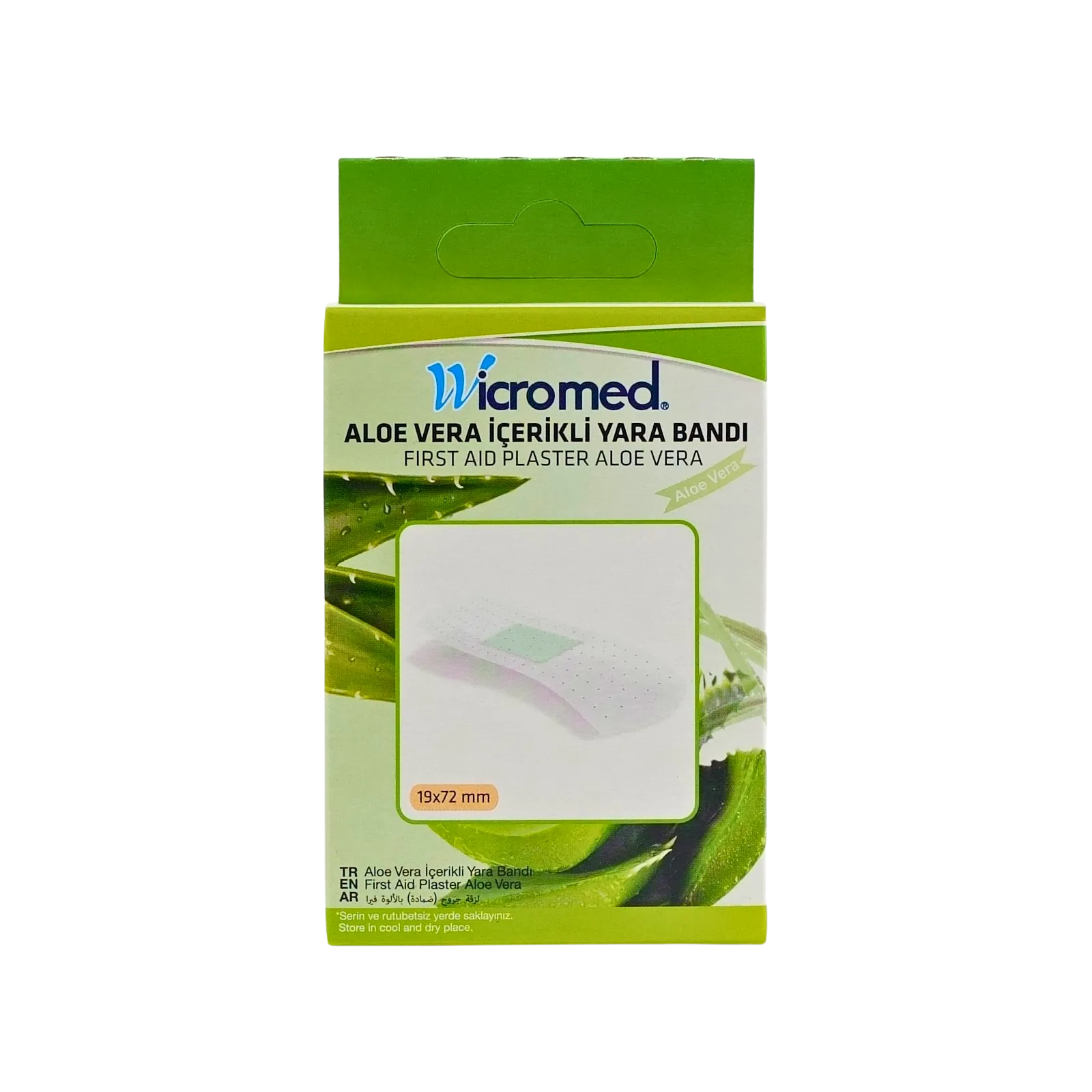 WICROMED Yara Bandı 10'lu Aleo Veralı - Görsel 2