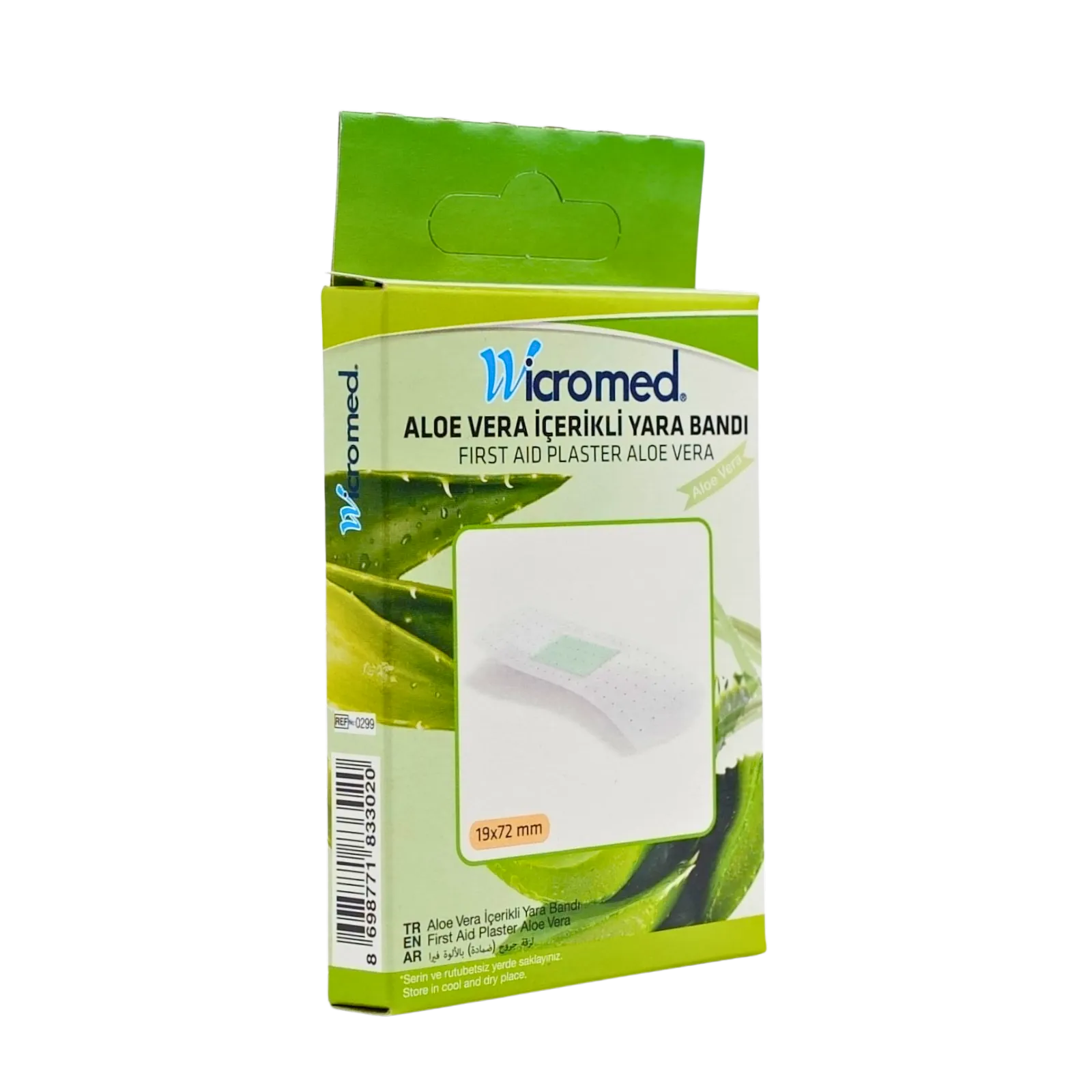 WICROMED Yara Bandı 10'lu Aleo Veralı